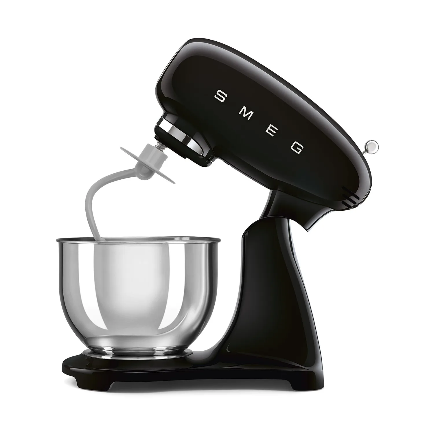 Smeg 50's style kjøkkenmaskin, Svart, 1000 W, 4,8 l Smeg