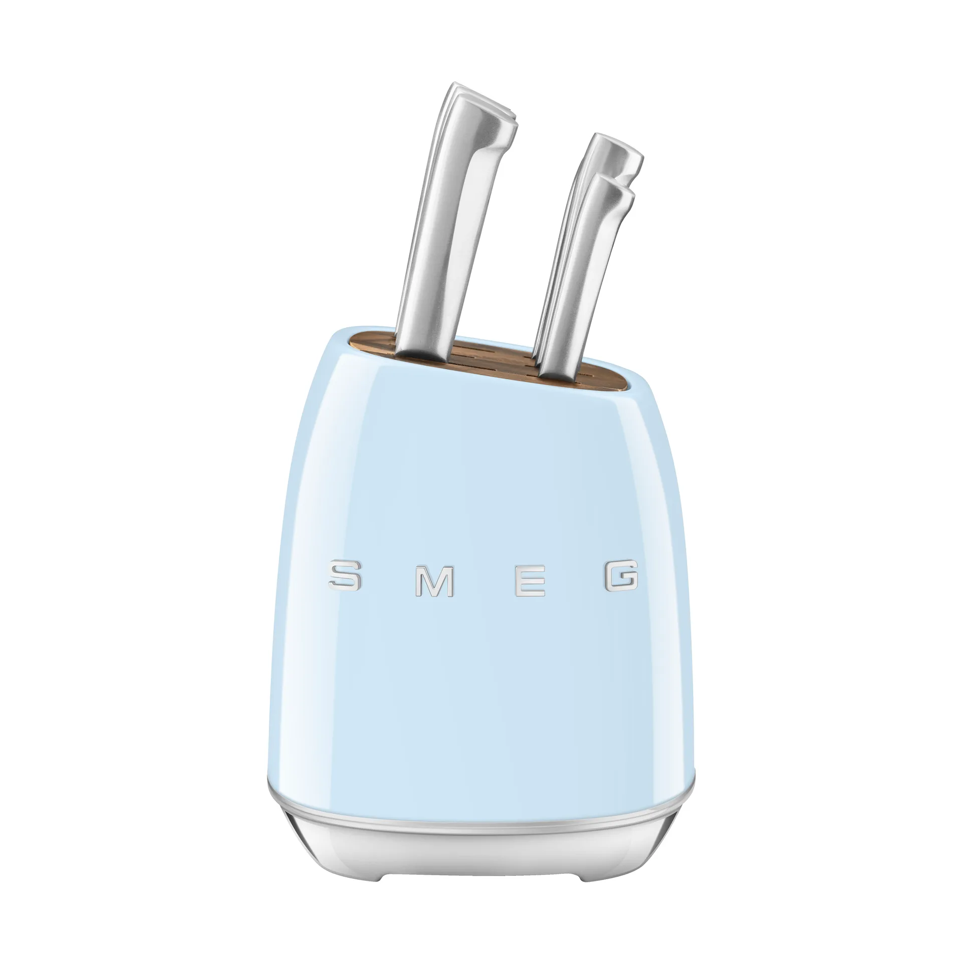Smeg 50's Style knivsett 7 deler, Pastell blue Smeg