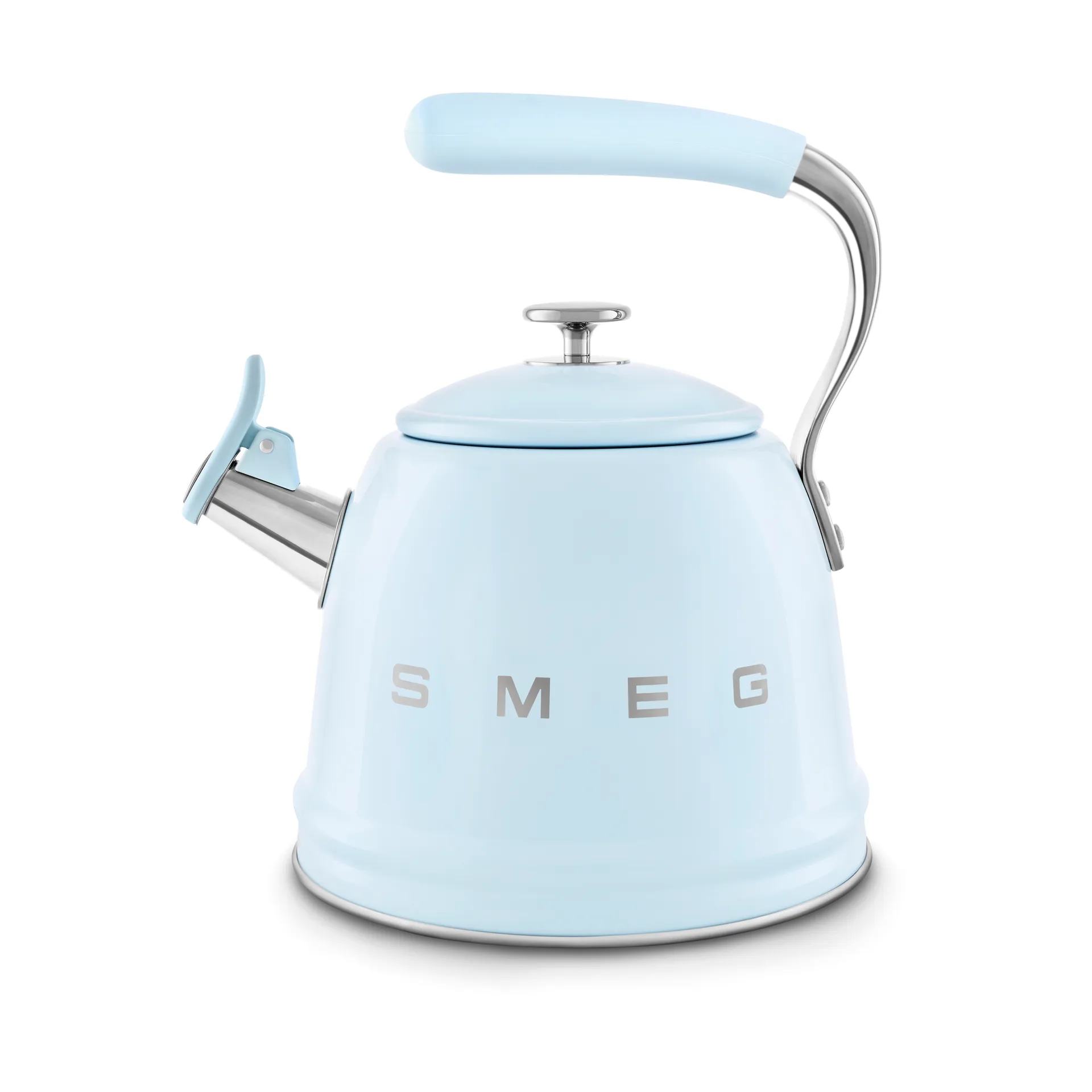 Smeg 50's Style Vannkoker med fløyte, Pastell blue Smeg
