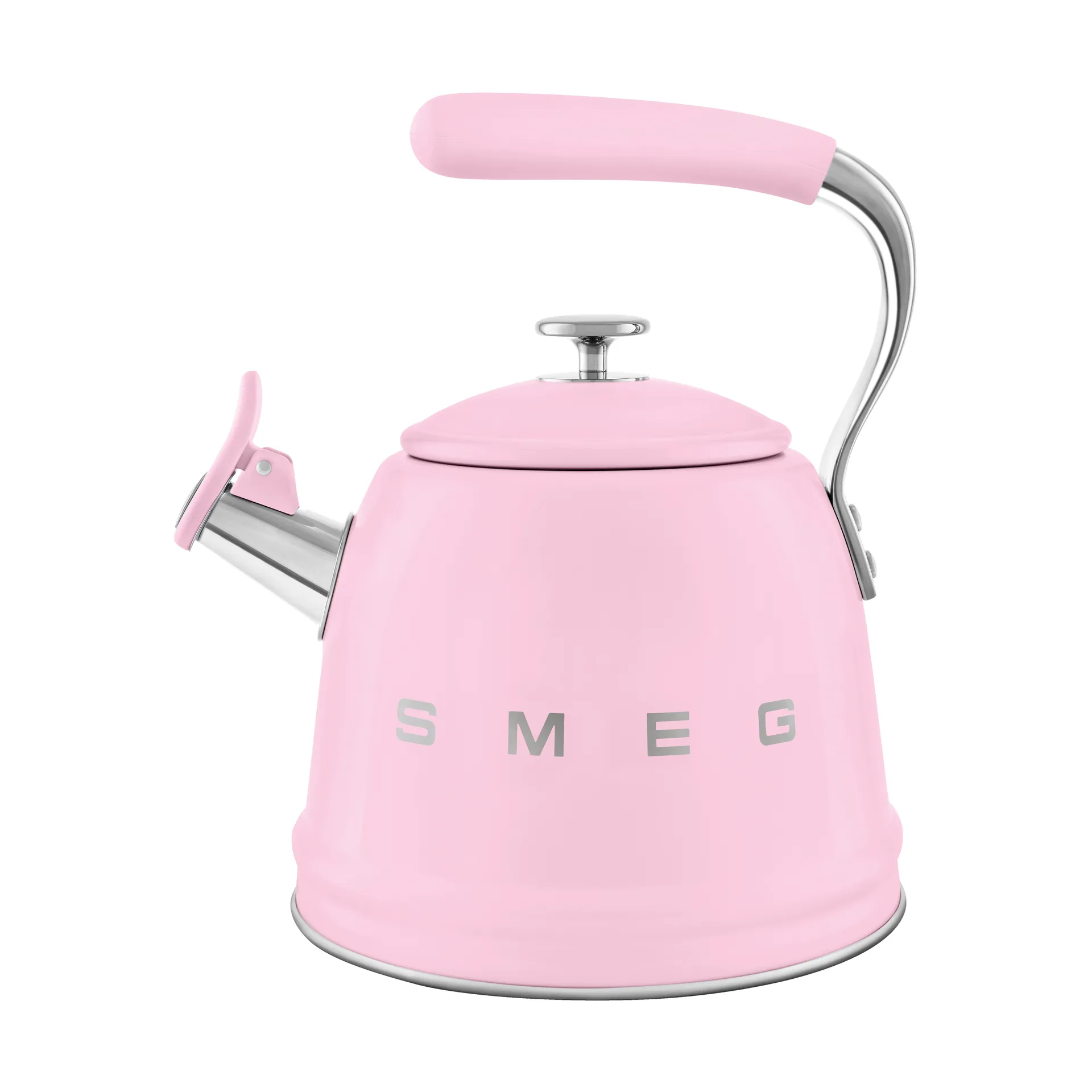 Smeg 50's Style Vannkoker med fløyte, Pink Smeg