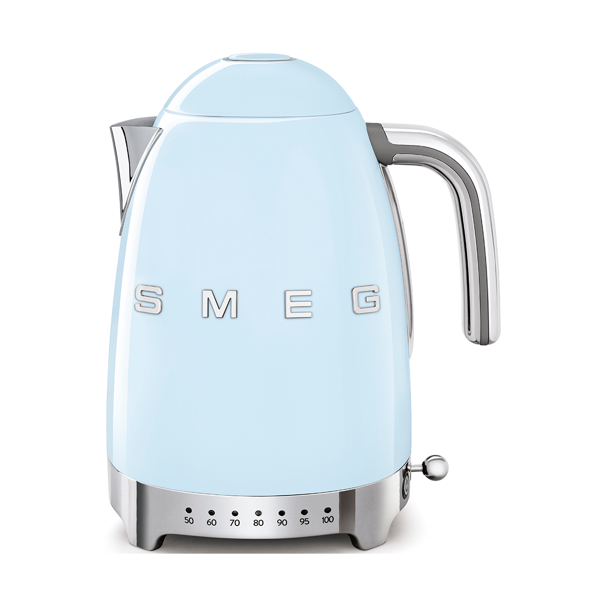 SMEG - Vannkoker KLF04 m/termostat 1,7L pastel blå