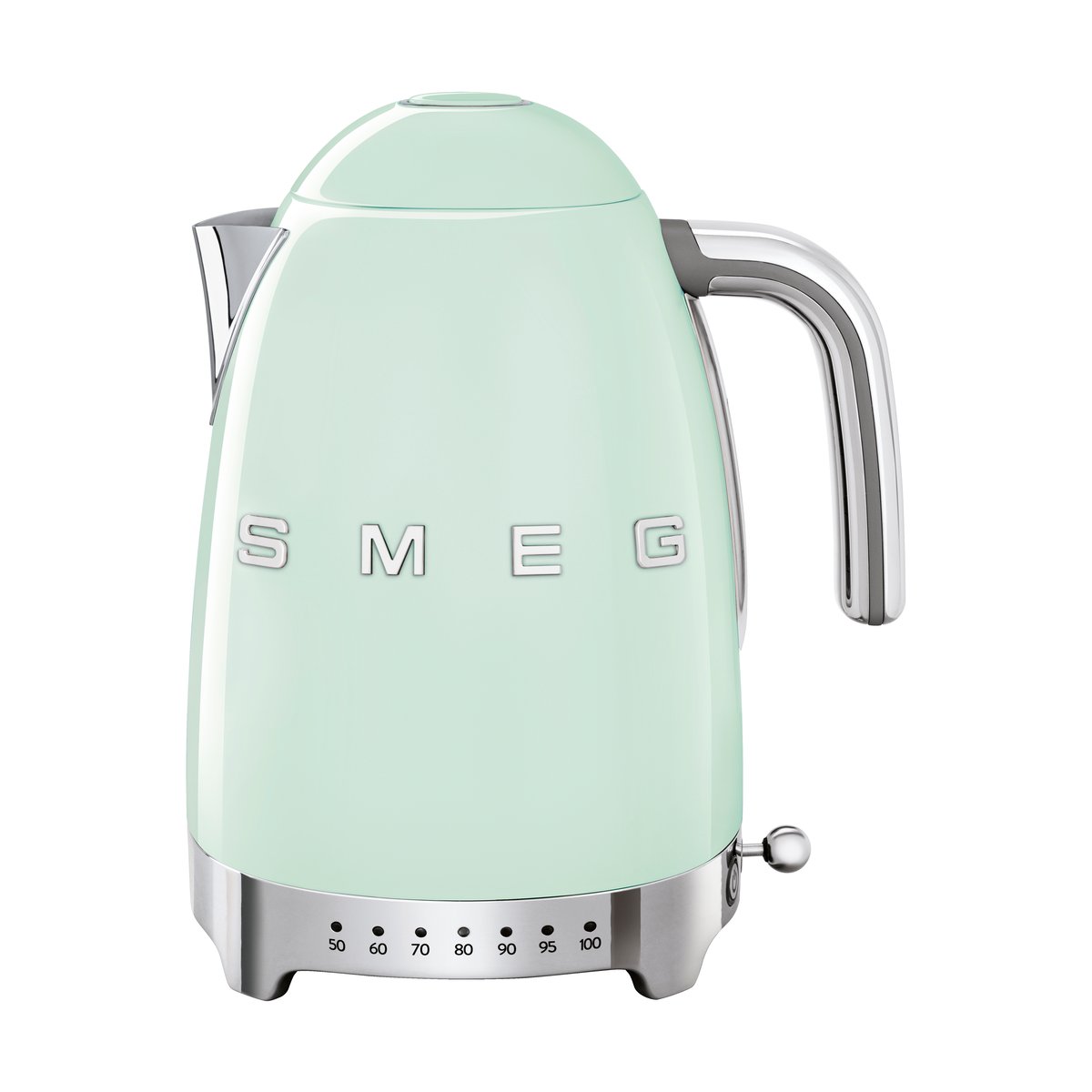 Smeg Smeg 50's Style vannkoker med variabel temperatur 1,7 L Pastellgrønn