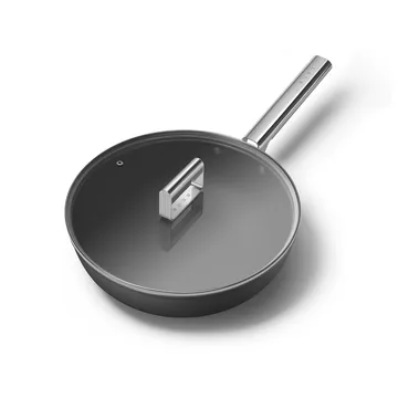 Smeg 50's style wokpanne keramisk Ø30 cm - Black - Smeg