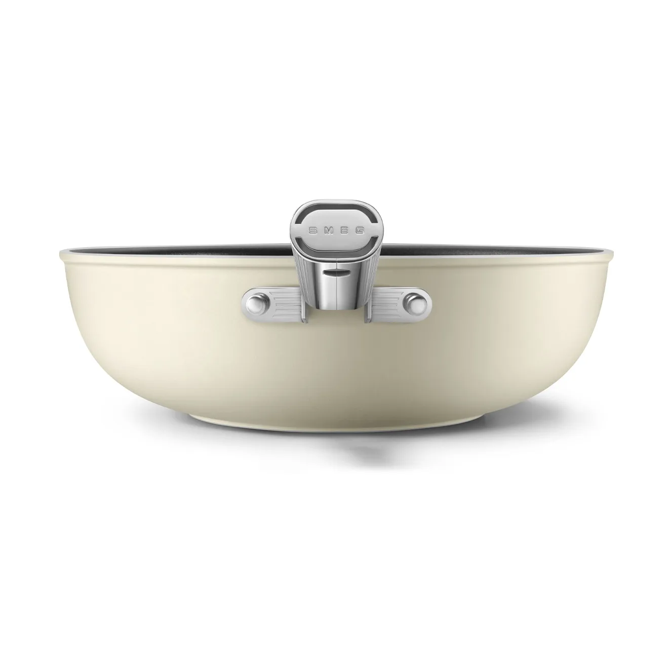 Smeg 50's style wokpanne keramisk Ø30 cm, Cream Smeg