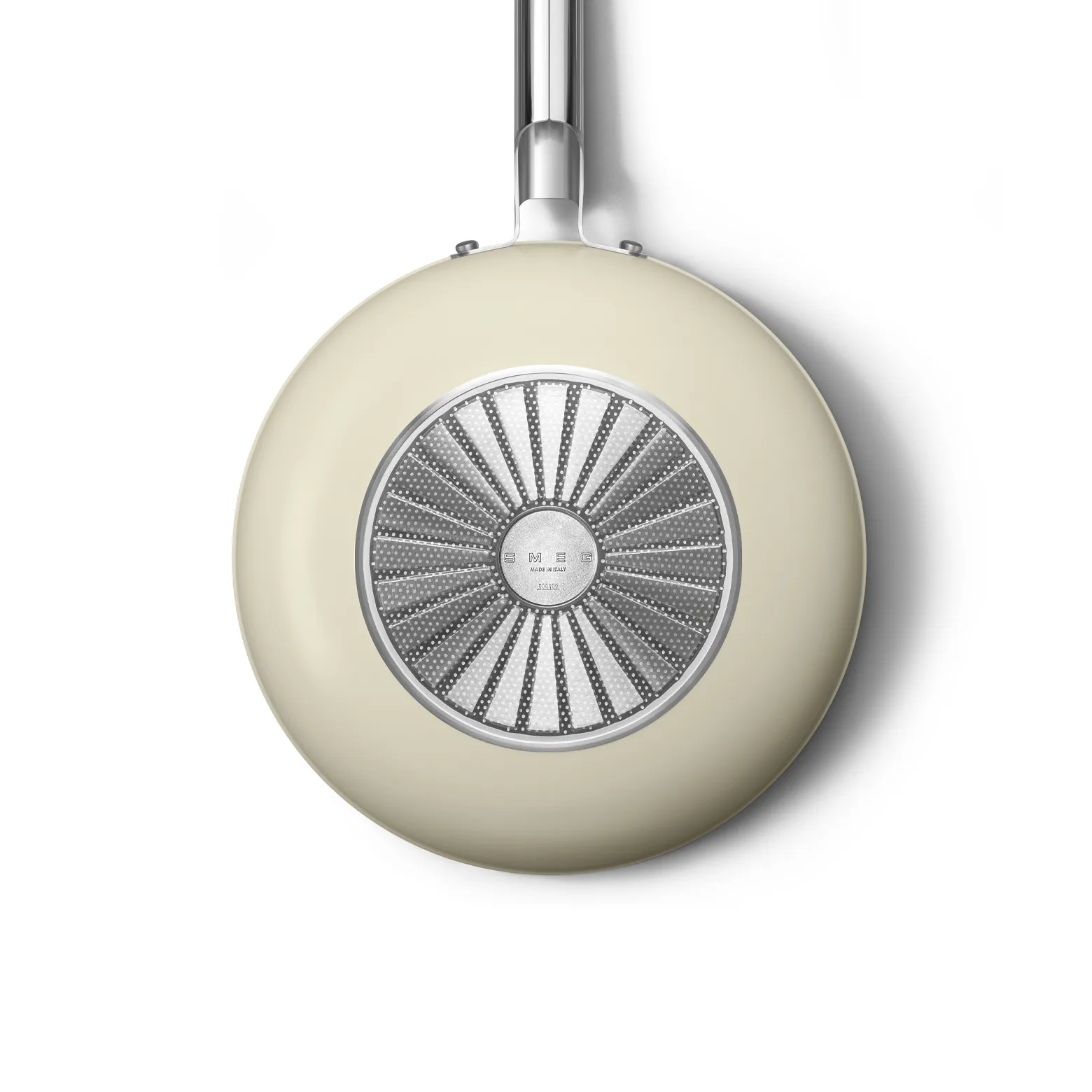 Smeg 50's style wokpanne keramisk Ø30 cm, Cream Smeg