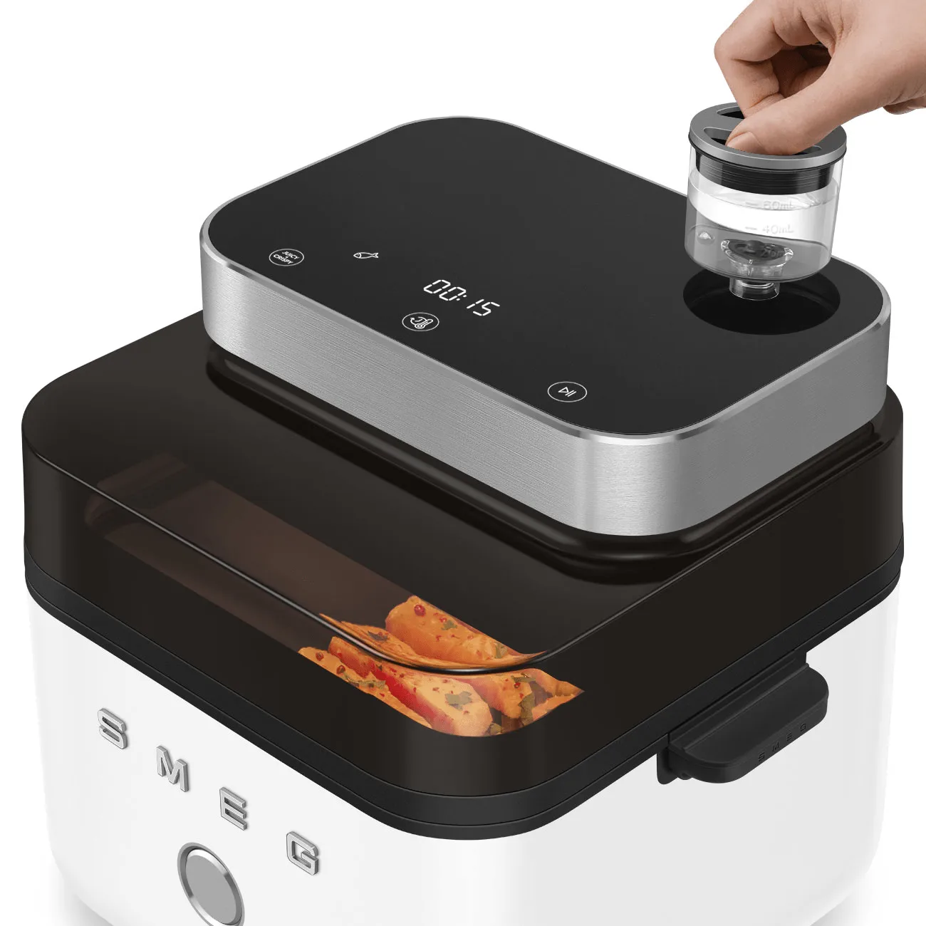Smeg Air Fryer, Hvit matt Smeg