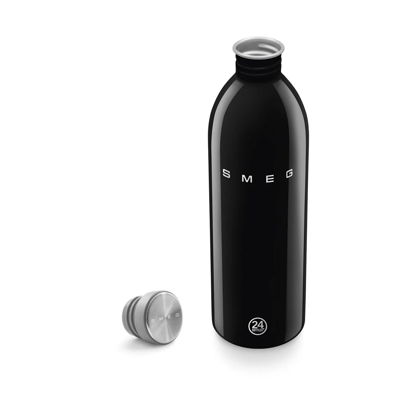 Smeg Clima termoflaske, Svart, 1 l Smeg