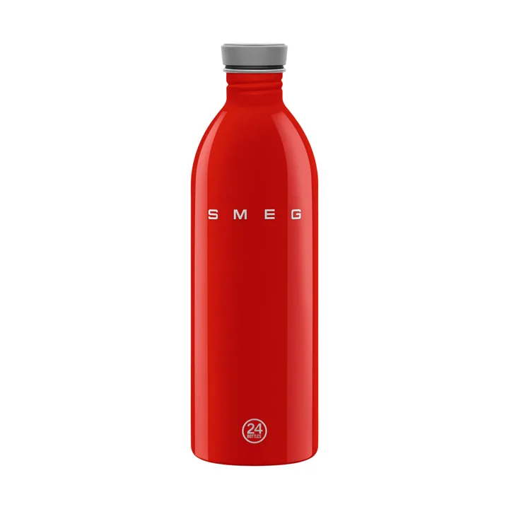 Smeg Clima vannflaske - Rød, 1 L - Smeg