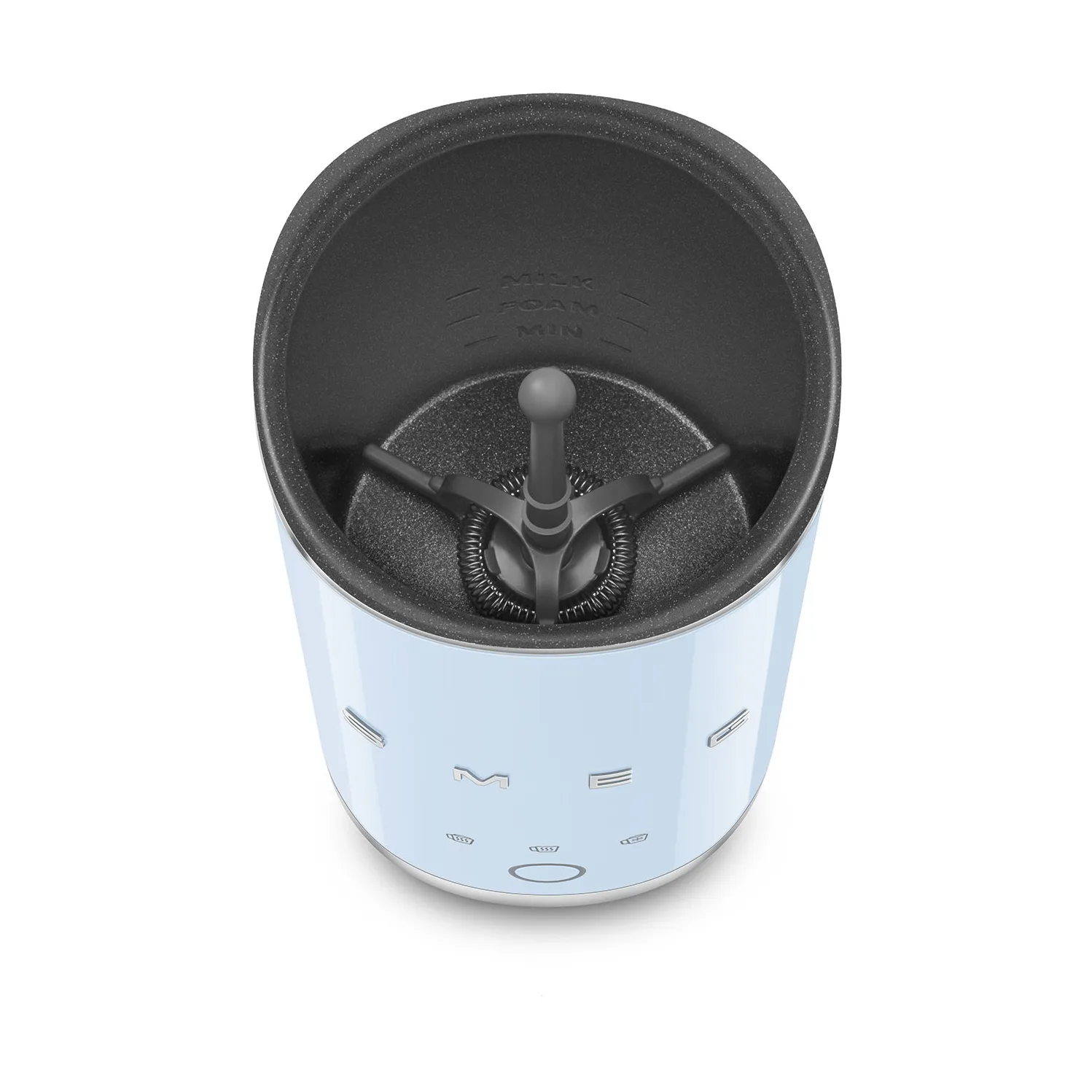 Smeg elektrisk mini melkeskummer MFF02, Pastel blue Smeg