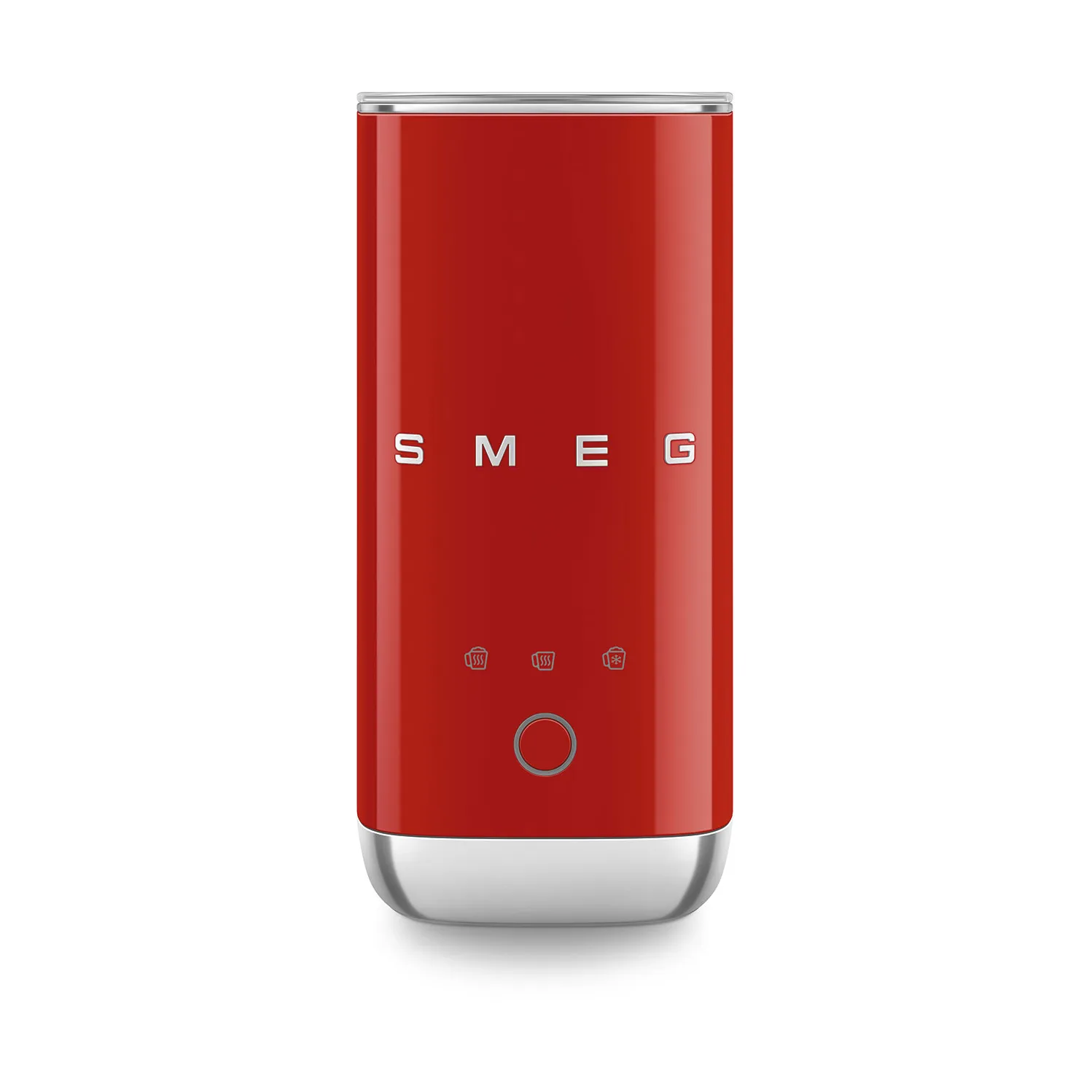 Smeg elektrisk mini melkeskummer MFF02, Red Smeg
