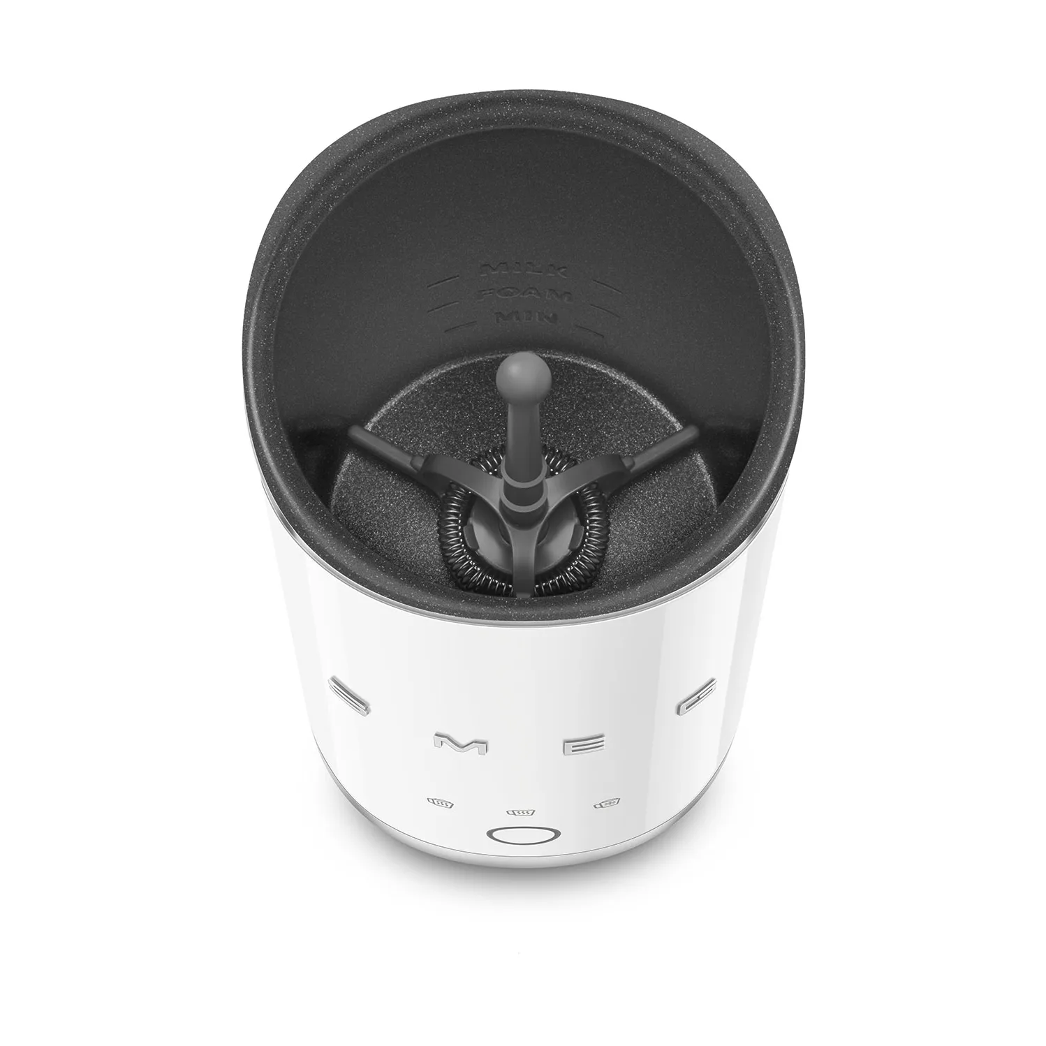 Smeg elektrisk mini melkeskummer MFF02, White Smeg