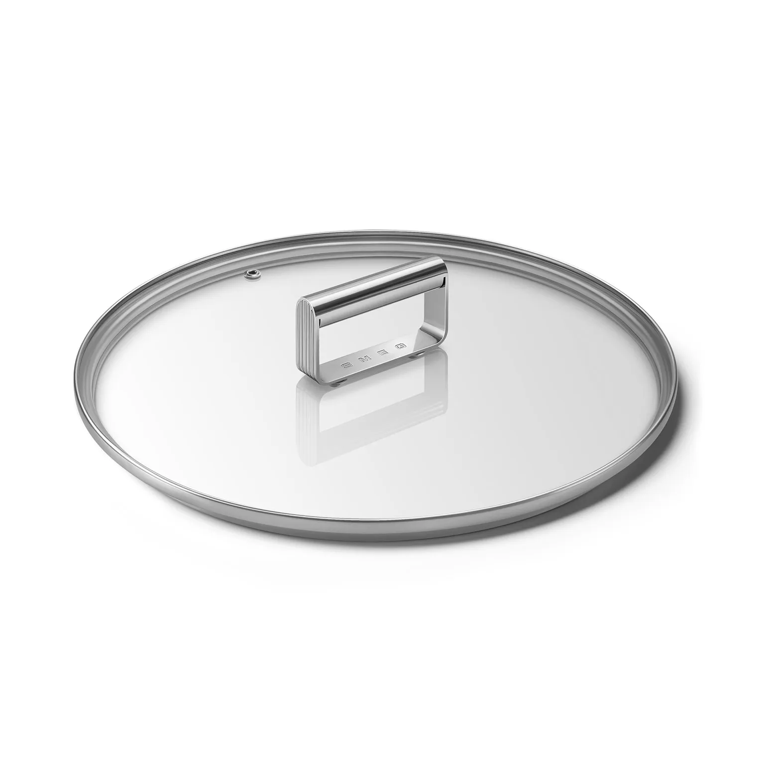 Smeg glasslokk silver, Ø28 cm Smeg