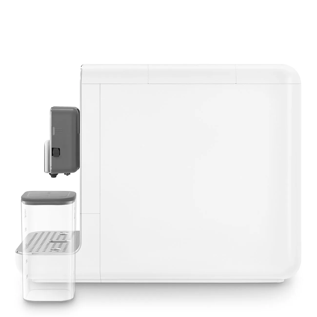 Smeg helautomatisk kaffemaskin med beholder, Hvit Smeg