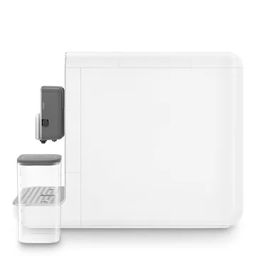 Smeg helautomatisk kaffemaskin med beholder - Hvit - Smeg