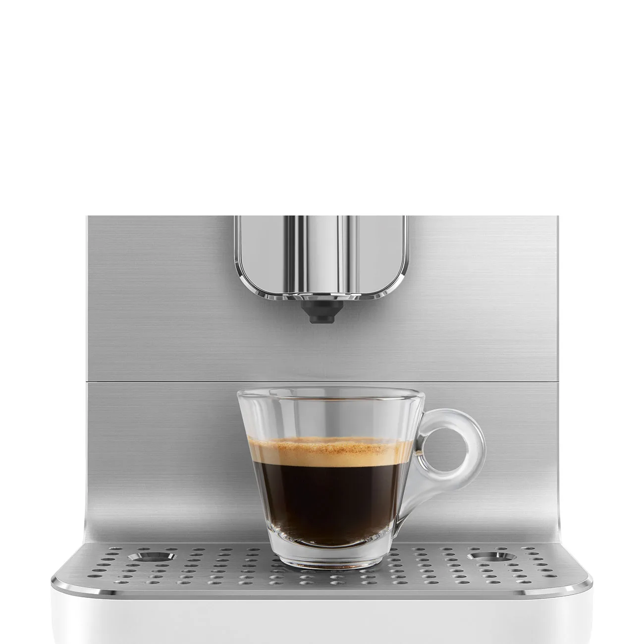 Smeg helautomatisk kaffemaskin med beholder, Hvit Smeg