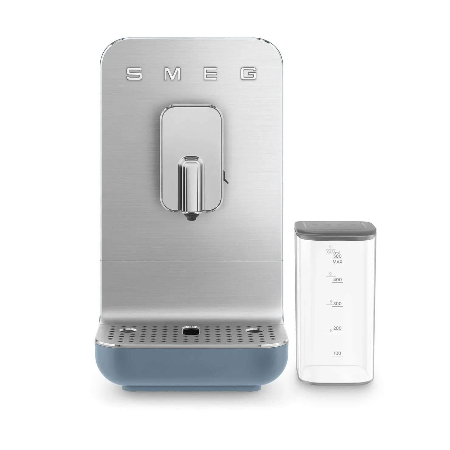 Smeg helautomatisk kaffemaskin med beholder, Storm Blue Smeg
