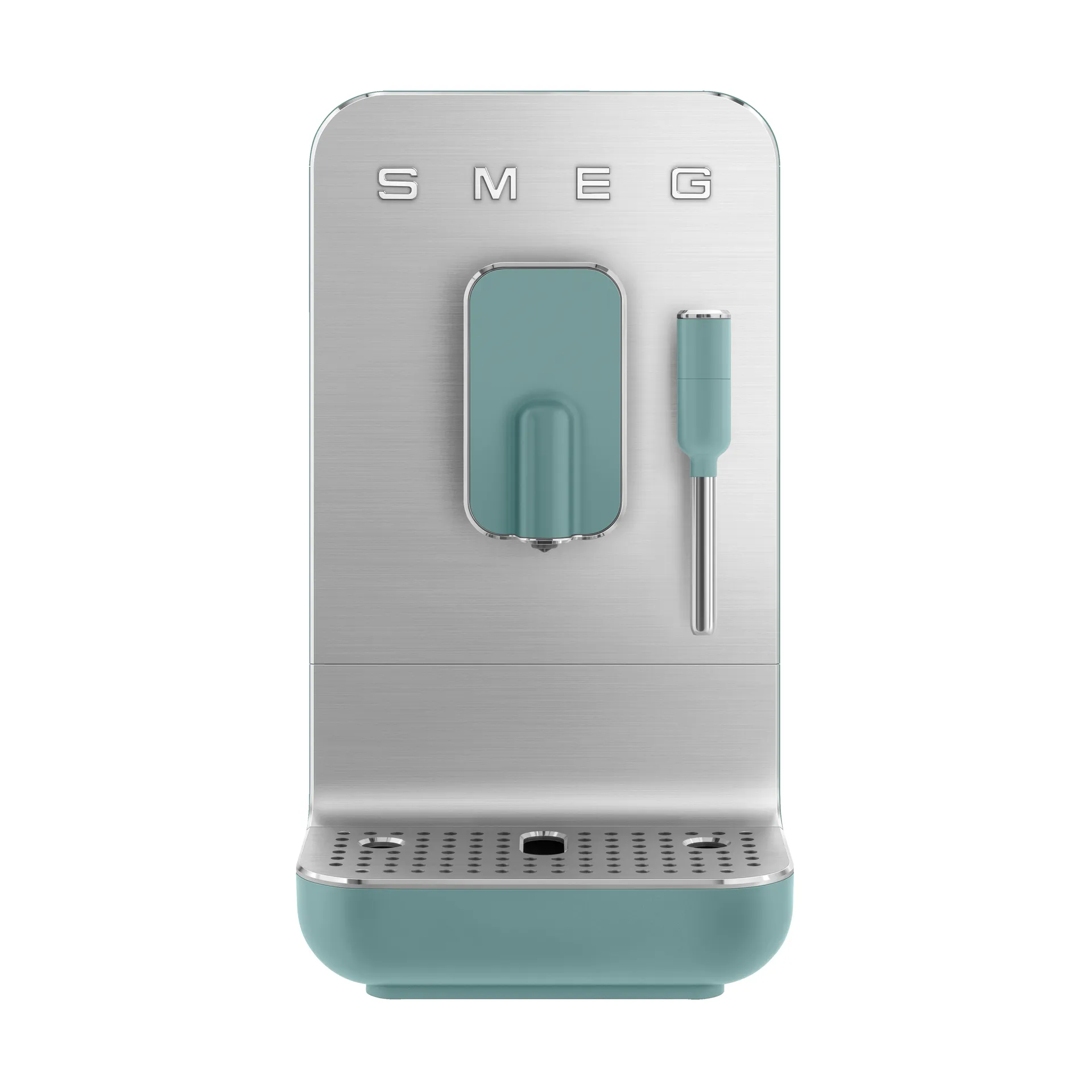 Smeg helautomatisk kaffemaskin med melkeskummer, Emerald Smeg