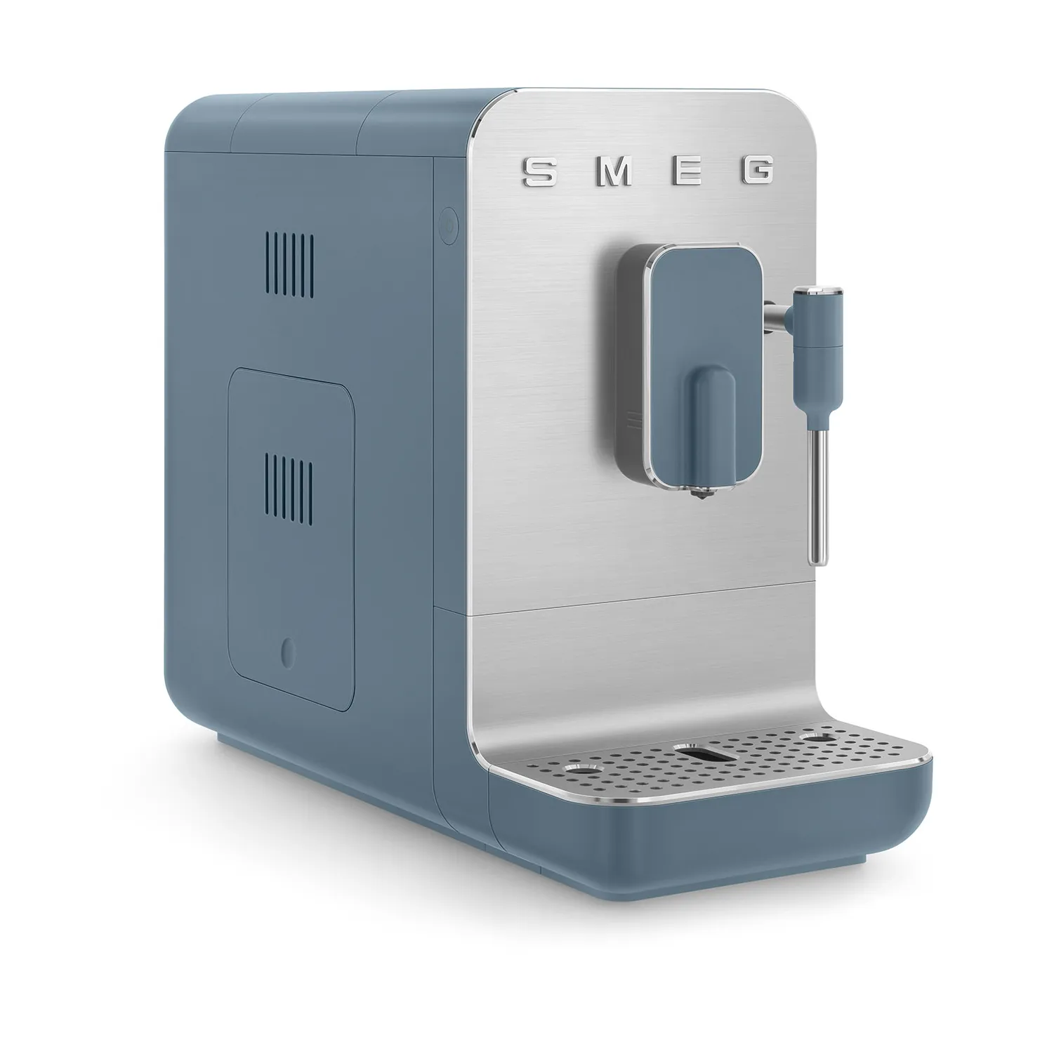 Smeg helautomatisk kaffemaskin med melkeskummer, Storm Blue Smeg