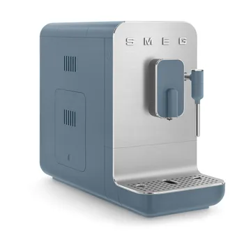 Smeg helautomatisk kaffemaskin med melkeskummer - Storm Blue - Smeg