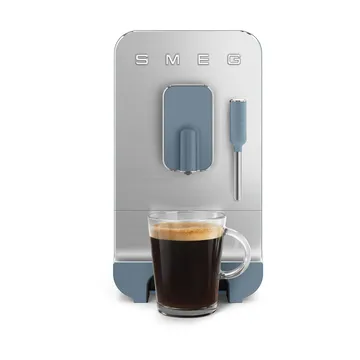 Smeg helautomatisk kaffemaskin med melkeskummer - Storm Blue - Smeg