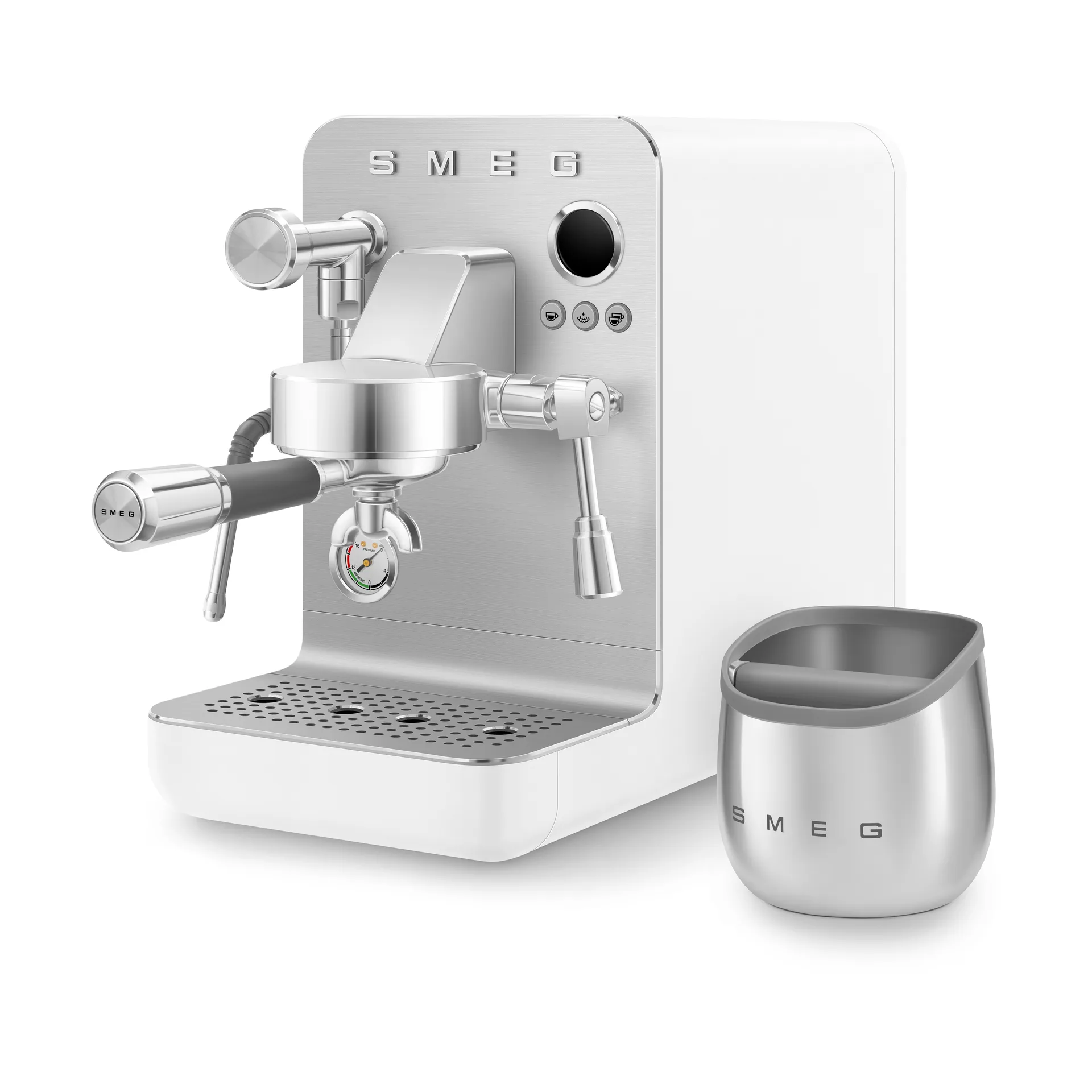 Smeg knockbox, Sølv Smeg