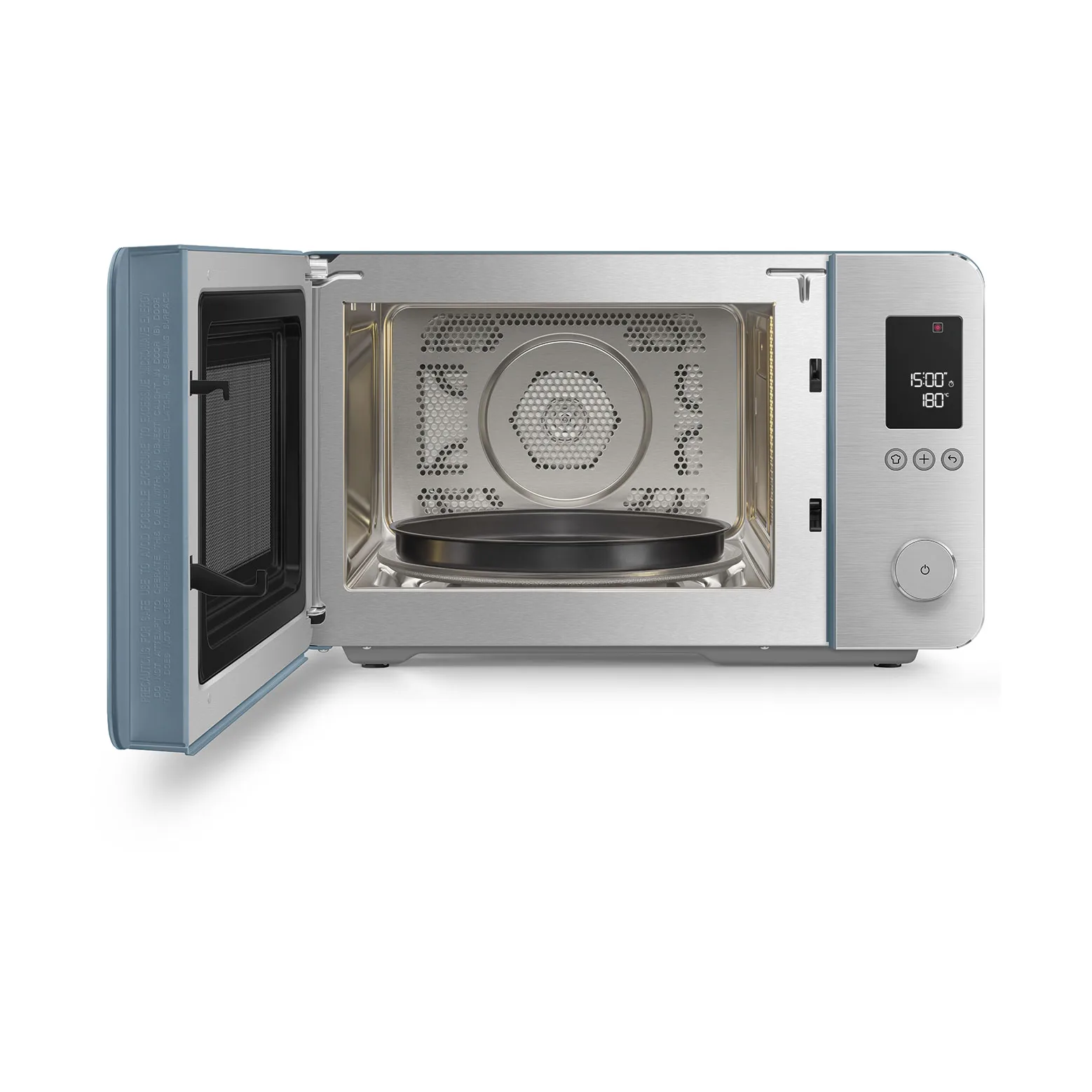 Smeg mikrobølgeovn med varmluft, Storm blue Smeg