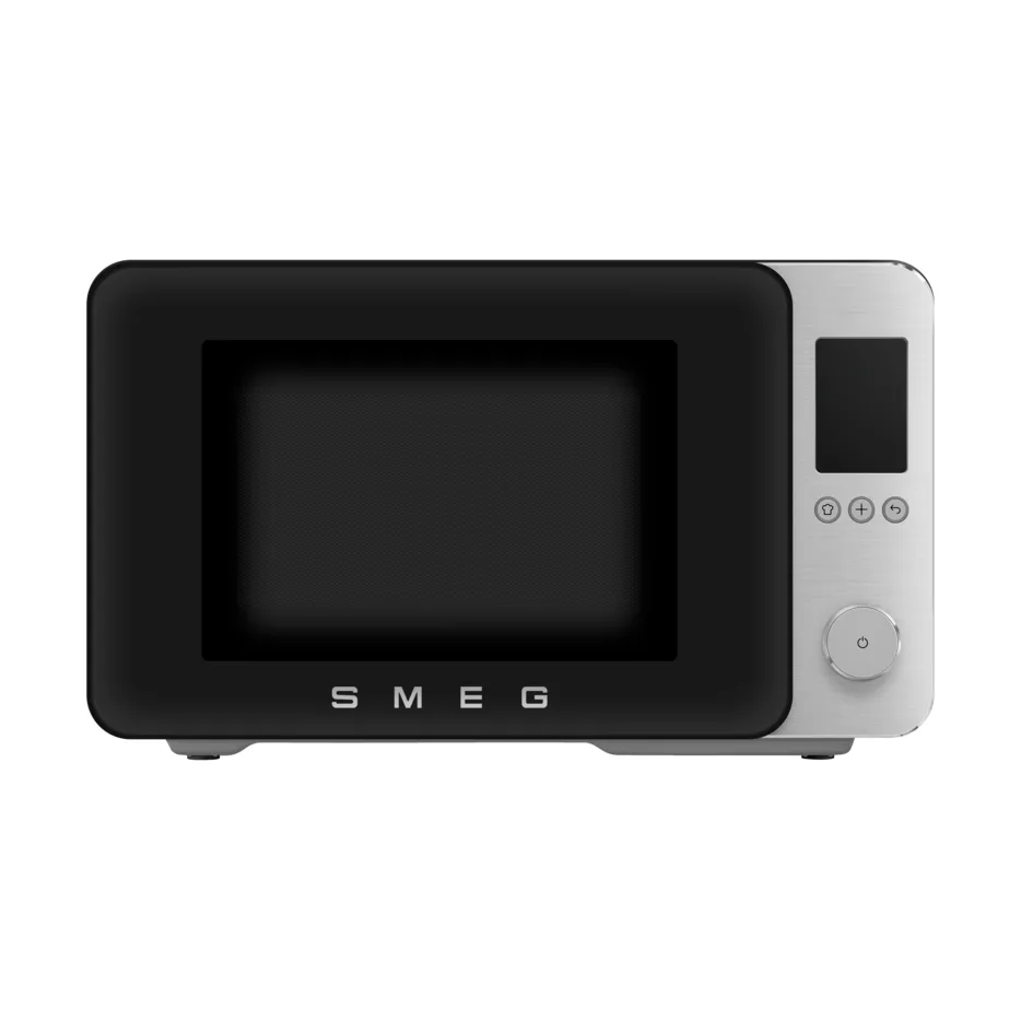 Smeg mikrobølgeovn med varmluft, Svart Smeg