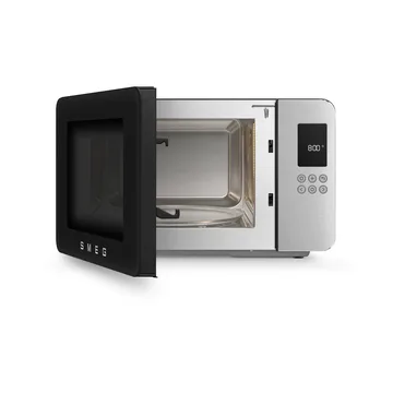 Smeg mikrobølgeovn - Svart - Smeg