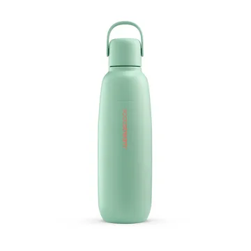 Fizz & Go flaske - Mint-rustfritt stål, 0,9 l - Sodastream