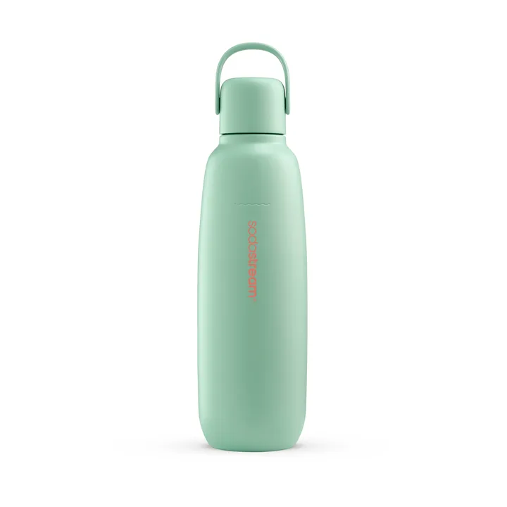 Fizz & Go flaske - Mint-rustfritt stål, 0,9 l - Sodastream