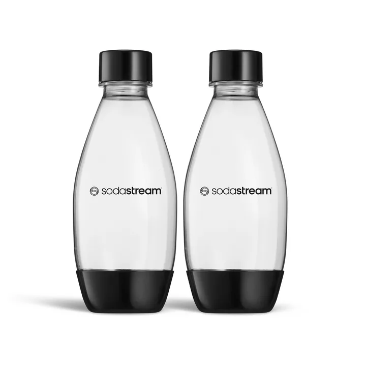 TWIN Fuse flaske - Black, 0,5 l, 2-pakning - Sodastream