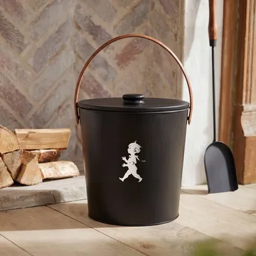 Solstickan askebøtte - Svart - Solstickan Design
