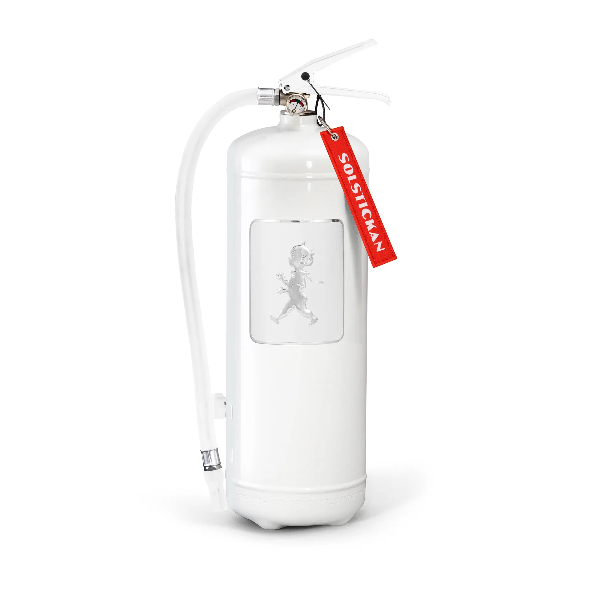 Solstickan brannslukker 6 kg, Hvit-sølv Solstickan Design