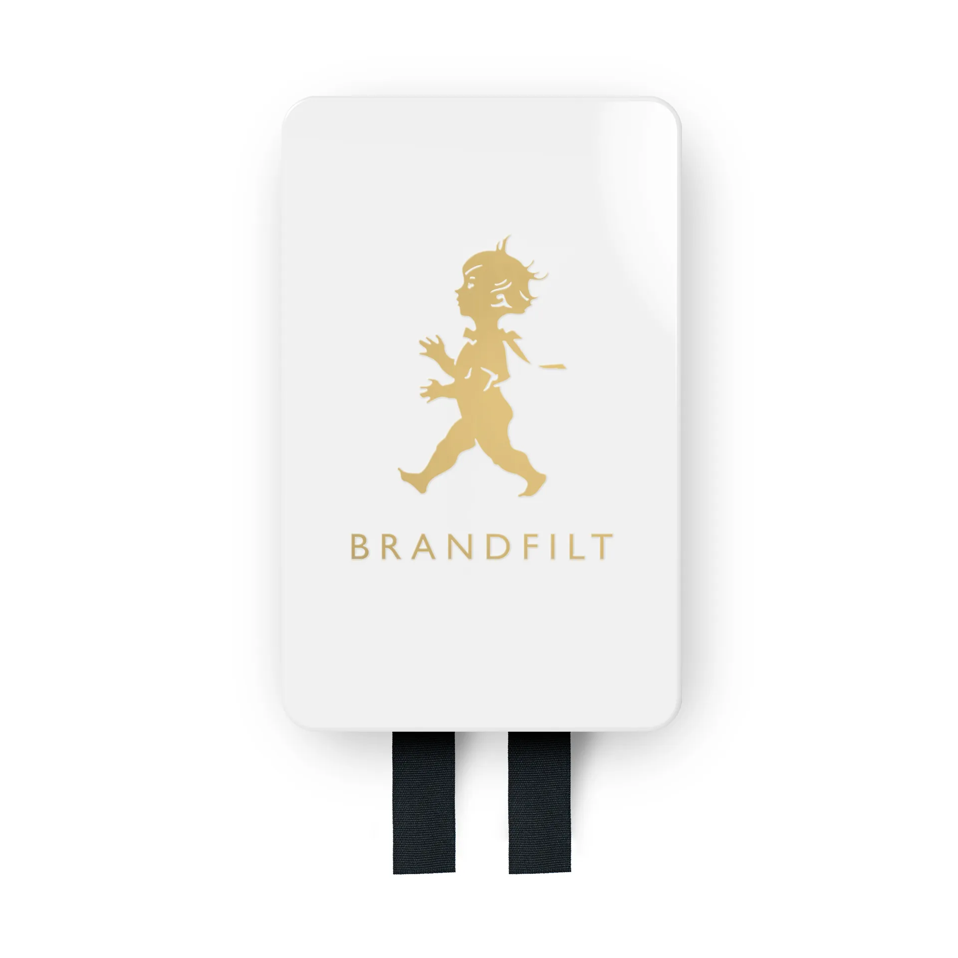 Solstickan brannteppe 16 x 2,7 x 25 cm, Hvit-gull Solstickan Design