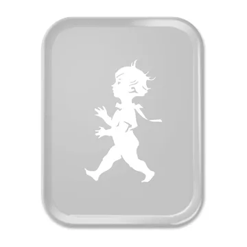 Solstickan brett 28 x 36 cm - Grå - Solstickan Design