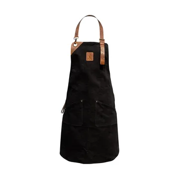 Solstickan forkle canvas - Svart - Solstickan Design