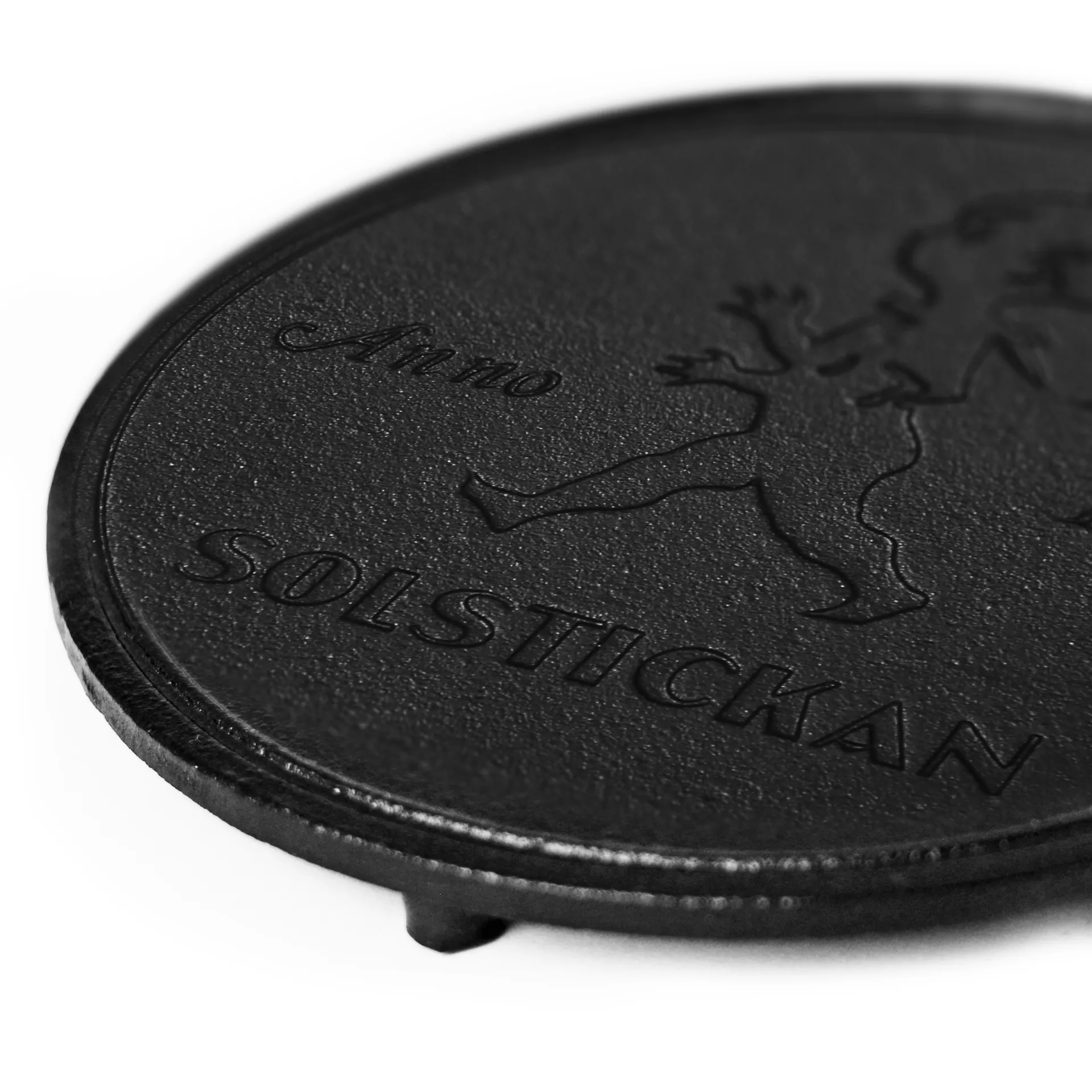 Solstickan gryteunderlag Ø 19 cm, Svart Solstickan Design
