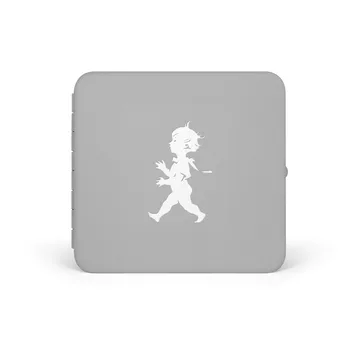 Solstickan nøkkelskap 16 x 17 cm - Grå - Solstickan Design