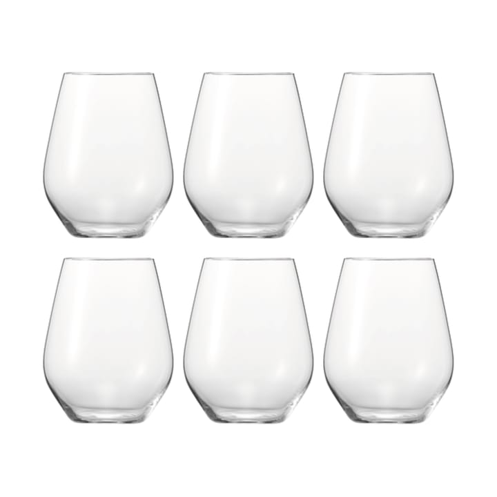 Authentis Casual rødvinsglass 46 cl 6-pakning - Klar - Spiegelau
