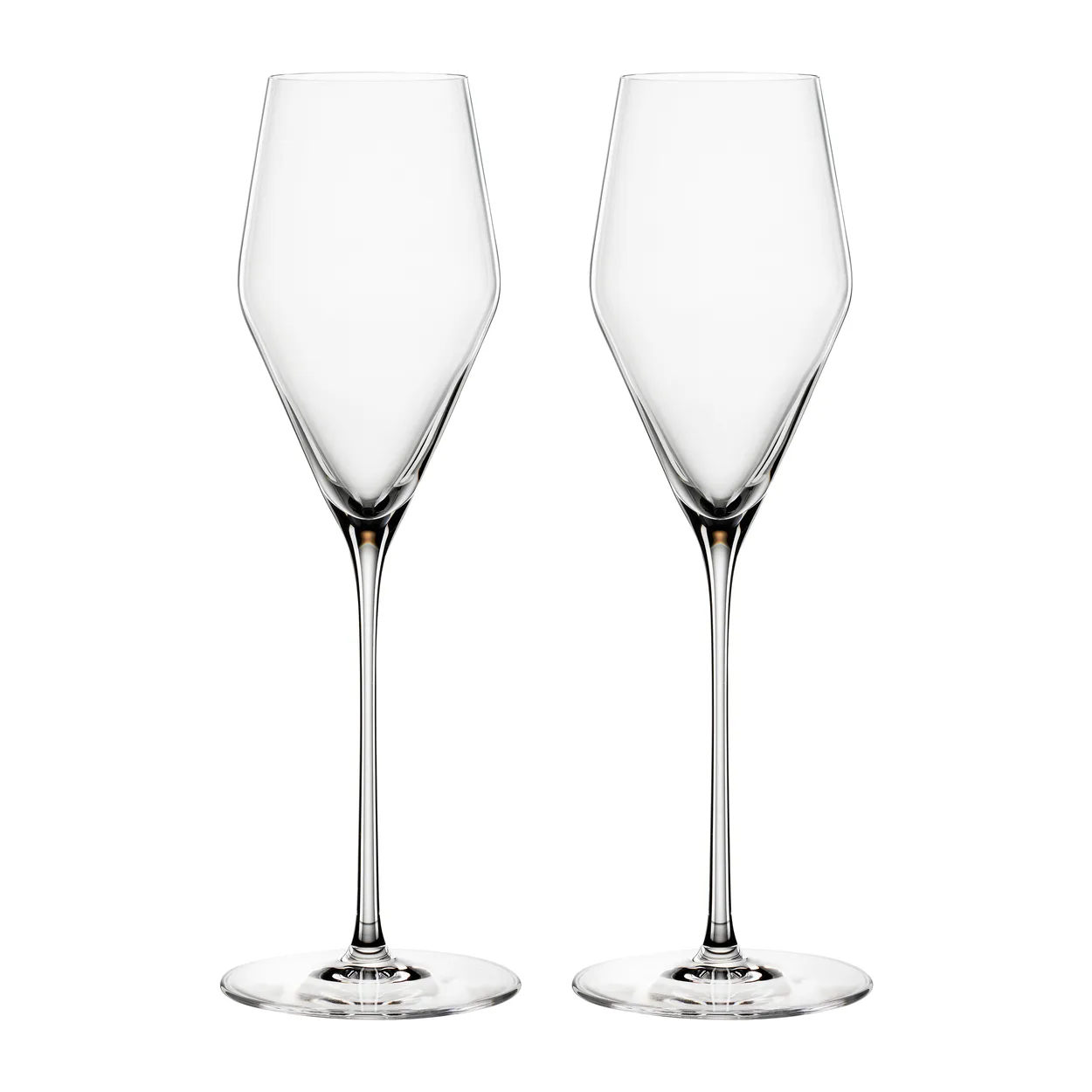 Spiegelau Definition champagneglass 25 cl 2-pakning Klar
