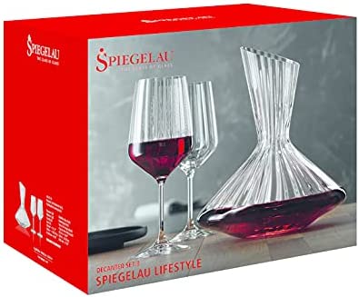 Spiegelau - Lifestyle gavesett karaffel og 2 rødvinsglass