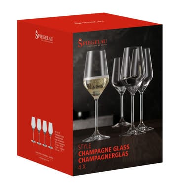 Style champagneglas 31cl 4-pakning, Klar Spiegelau