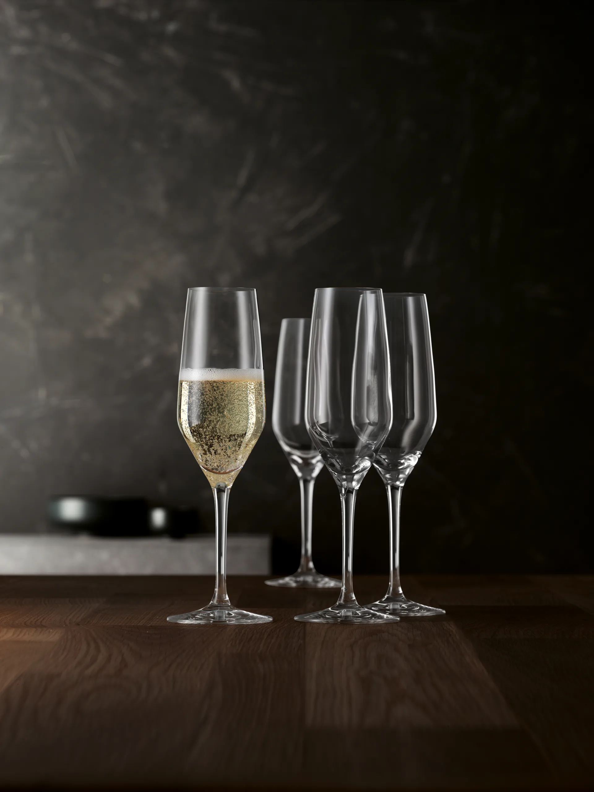 Style champagneglass 4-pakning, 24 cl Spiegelau
