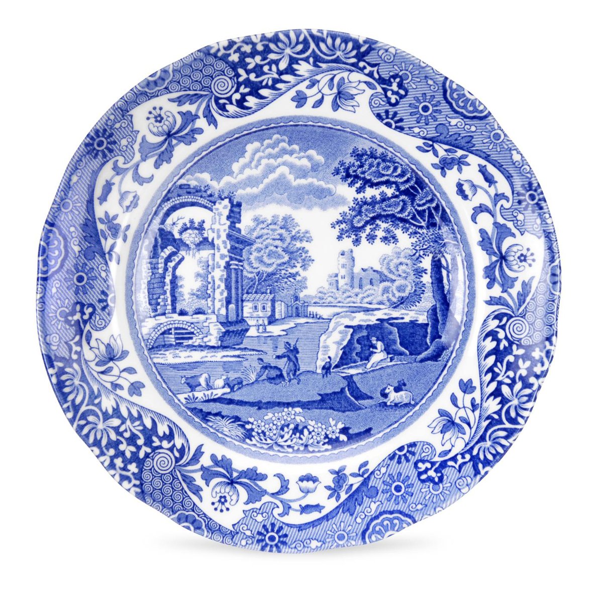 Spode Blue Italian tallerken 15 cm