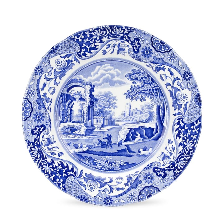 Blue Italian tallerken, 27 cm Spode