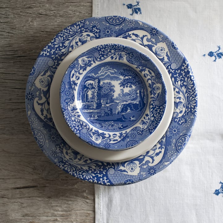 Blue Italian tallerken, 27 cm Spode