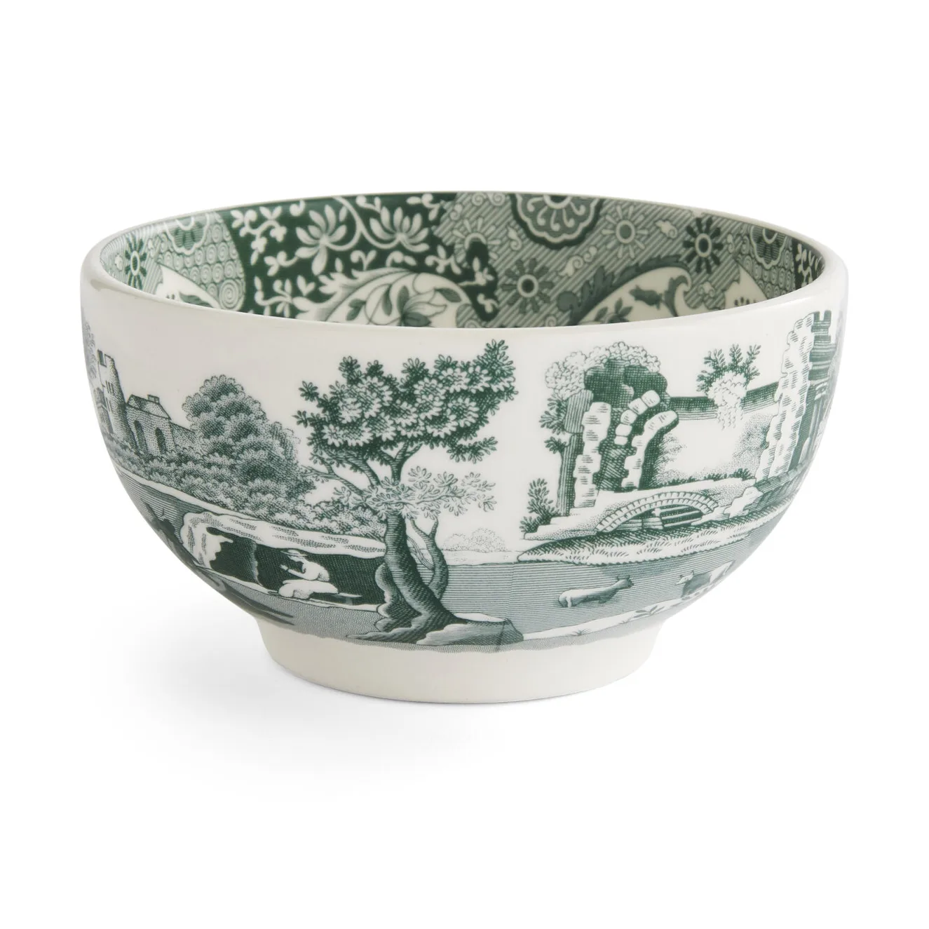 Heritage Green Italian skål, Grønn, Ø11 cm Spode