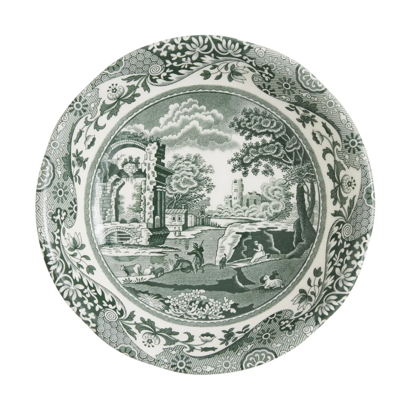 Heritage Green Italian skål, Grønn, Ø15 cm Spode