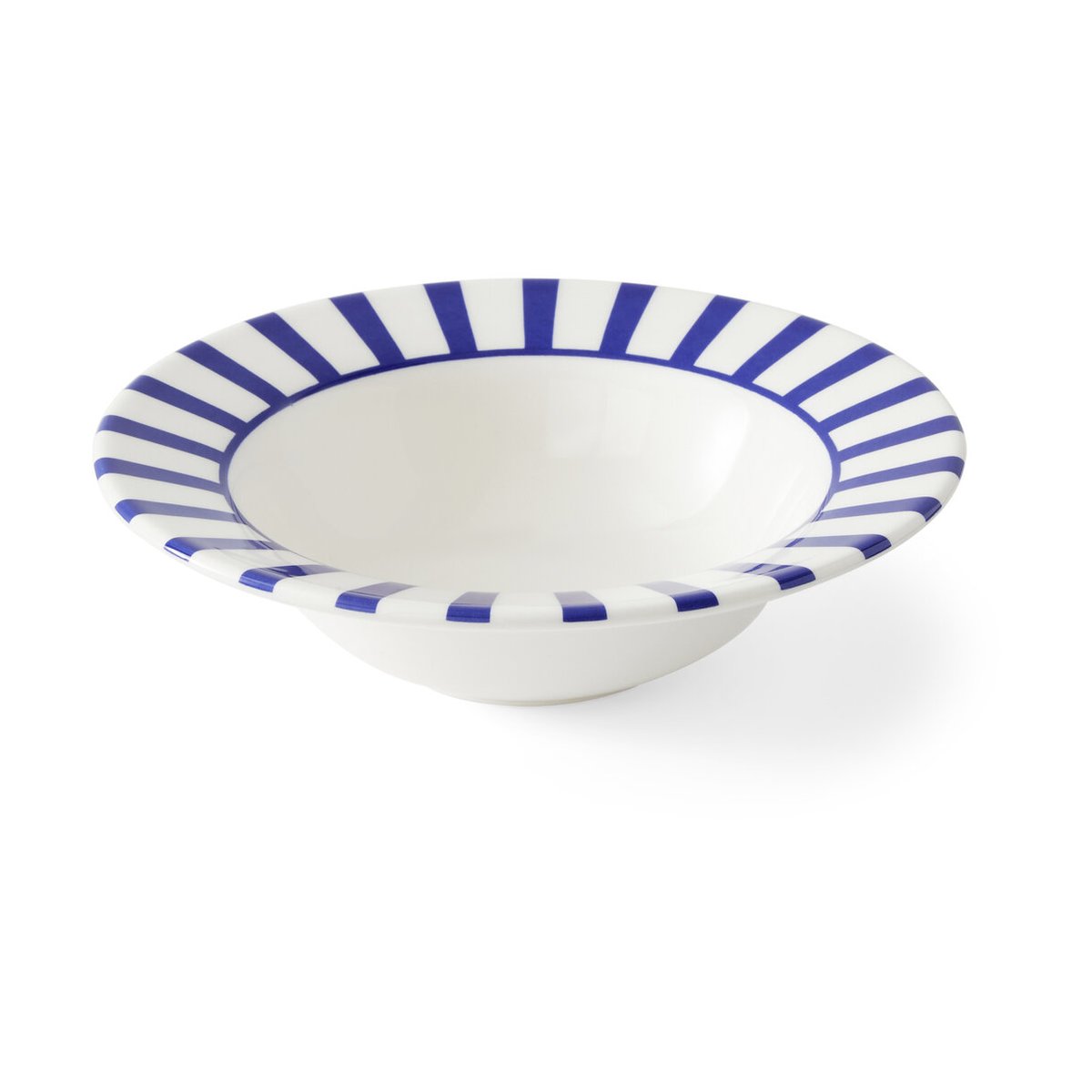 Spode Steccato frokostskål Ø19 cm Blå-hvit