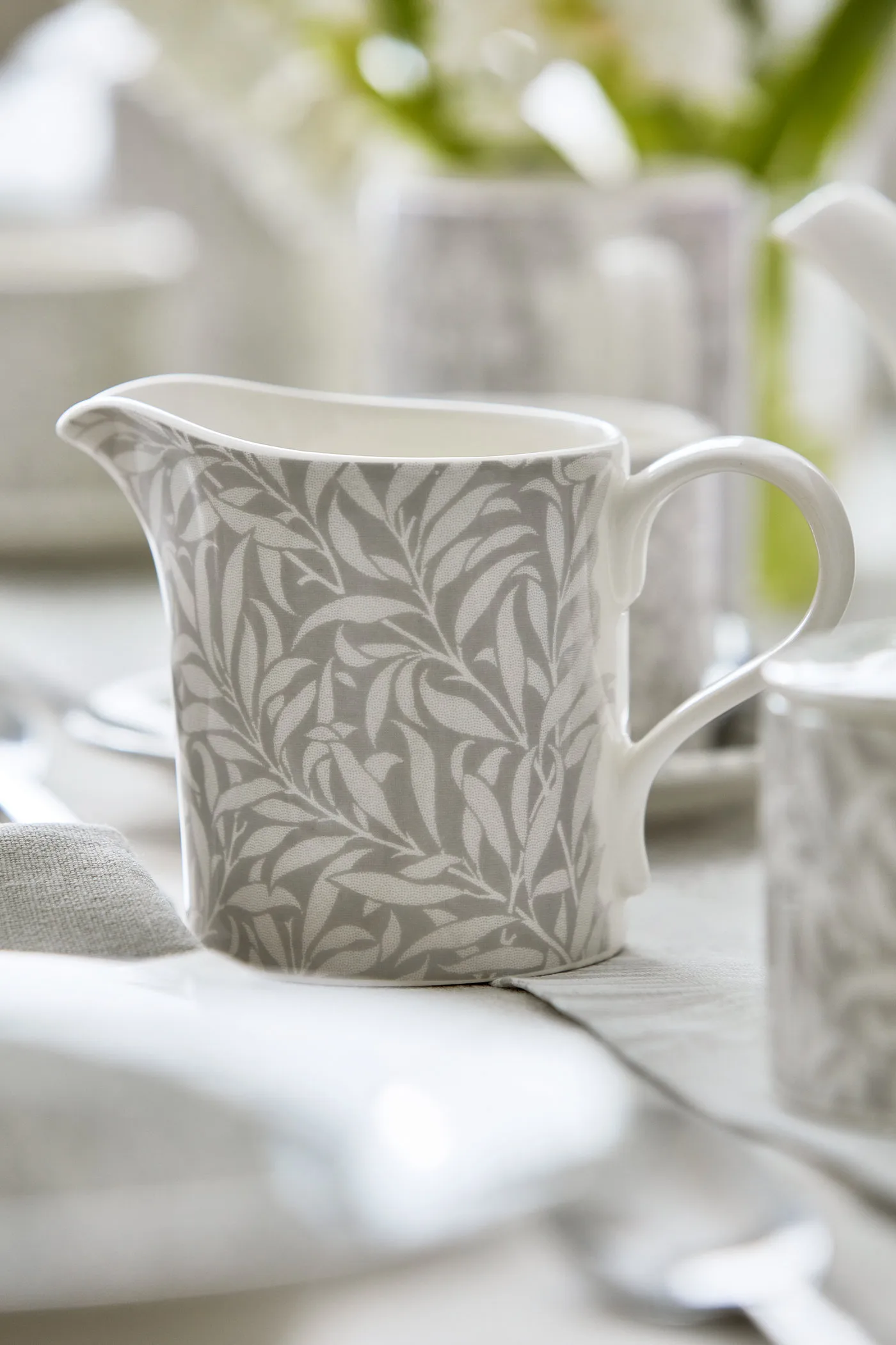 Willow Bough melkekanne 28 cl, Grey Spode